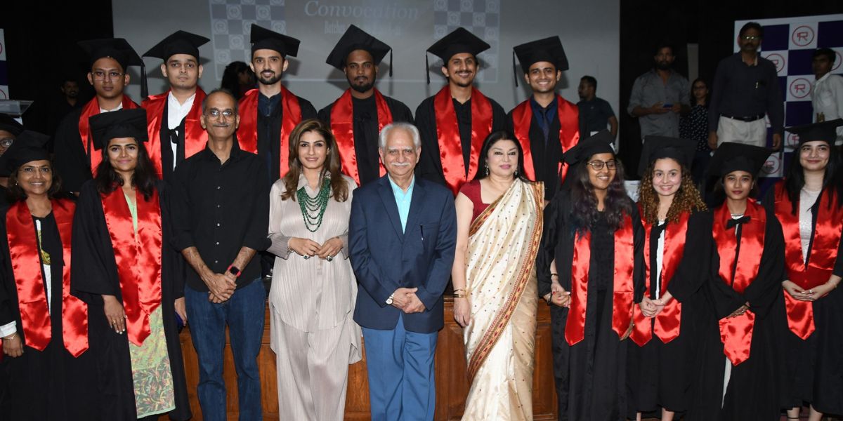 Convocation Ceremony of Students who graduated from Ramesh Sippy Academy of Cinema and Entertainment (RSACE)